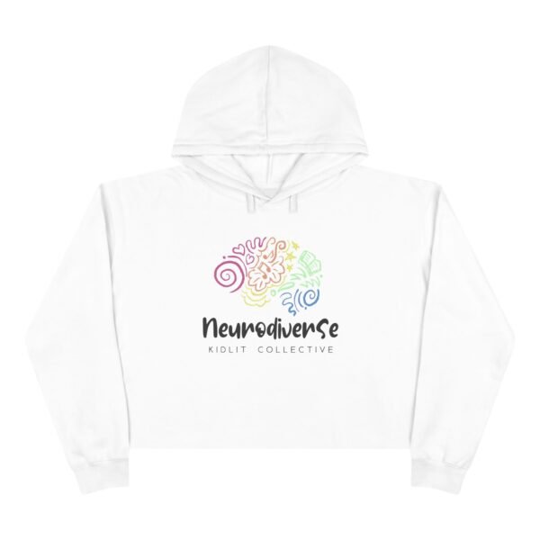 Crop Hoodie with Logo