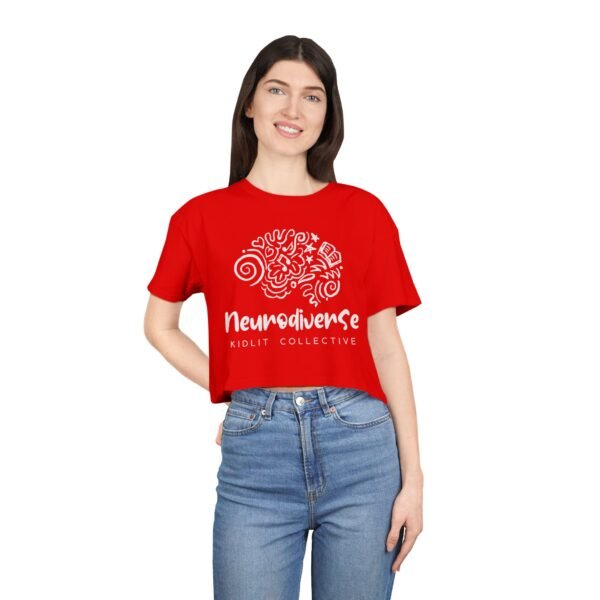 Crop T-Shirt with Logo - Image 4