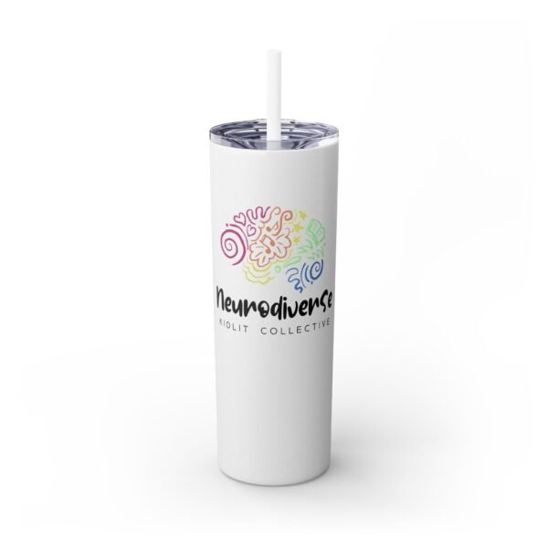 Skinny Tumbler with Straw, 20oz - Image 2