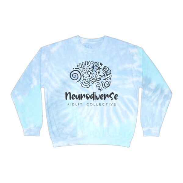 Unisex Tie-Dye Sweatshirt with Logo - Image 3