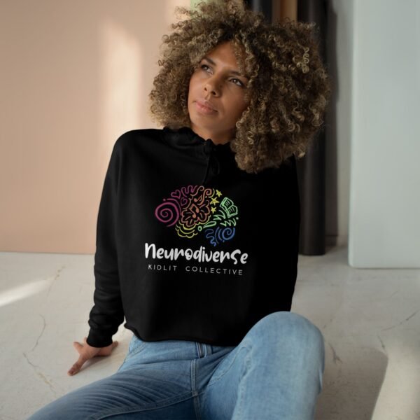 Crop Hoodie with Logo - Image 8