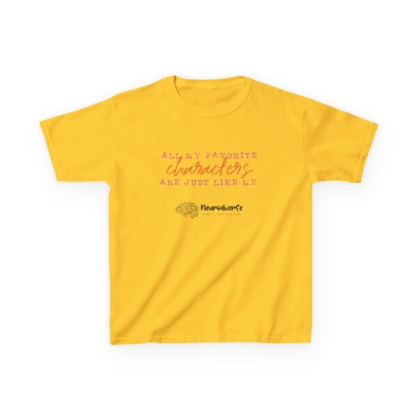 Kids T-Shirt with Favorite Characters Text - Image 8