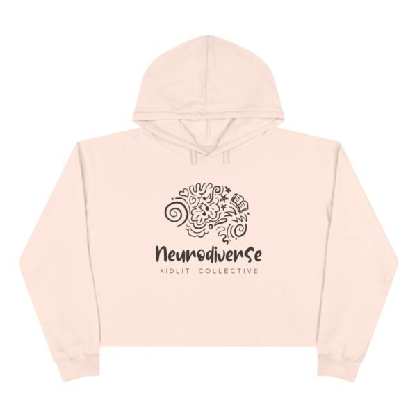 Crop Hoodie with Logo - Image 3