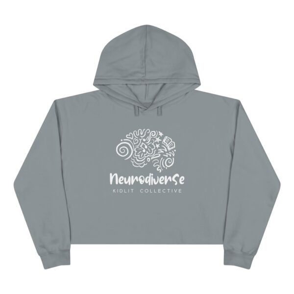 Crop Hoodie with Logo - Image 4