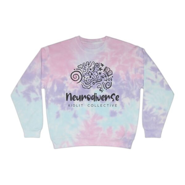 Unisex Tie-Dye Sweatshirt with Logo - Image 5