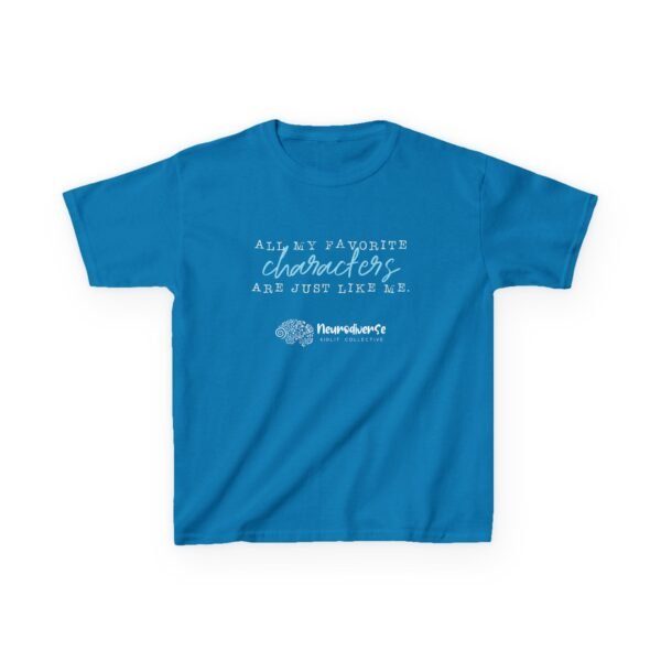 Kids T-Shirt with Favorite Characters Text - Image 12