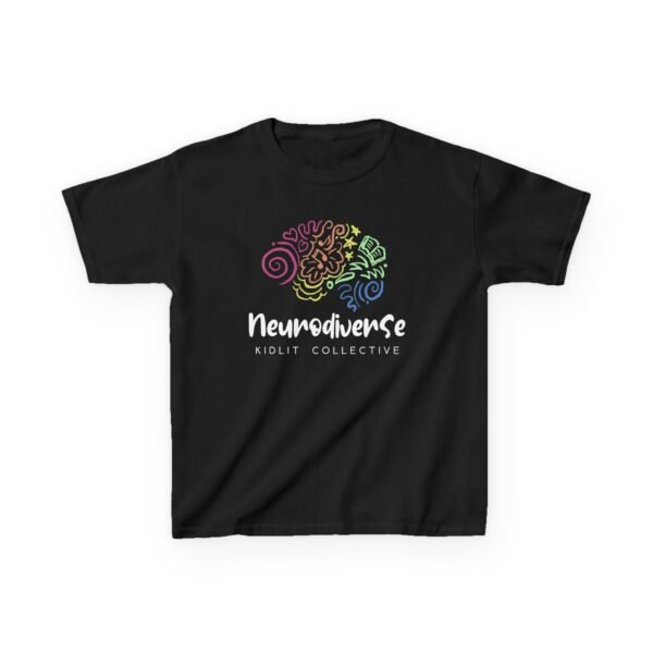 Kids Heavy Cotton™ Tee with Logo - Image 2