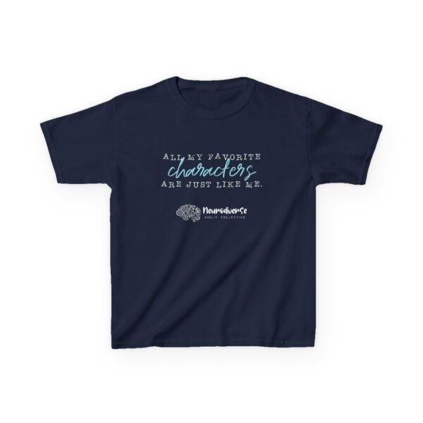 Kids T-Shirt with Favorite Characters Text - Image 14