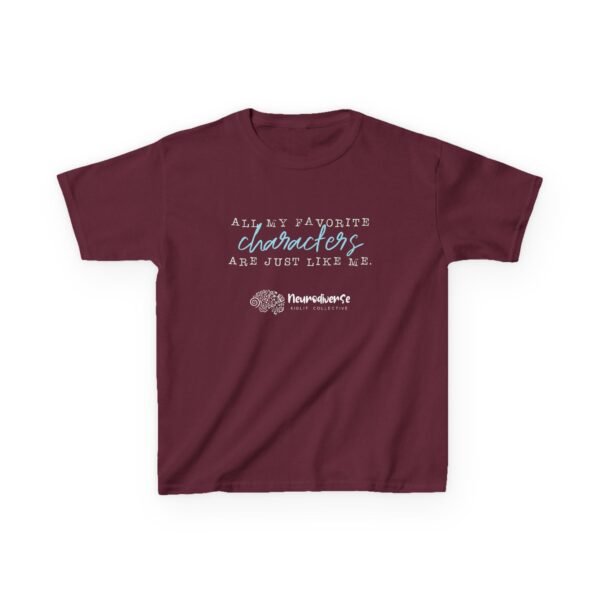 Kids T-Shirt with Favorite Characters Text - Image 7