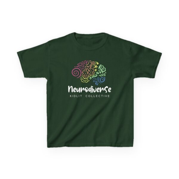 Kids Heavy Cotton™ Tee with Logo - Image 4