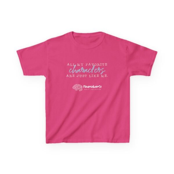 Kids T-Shirt with Favorite Characters Text - Image 17