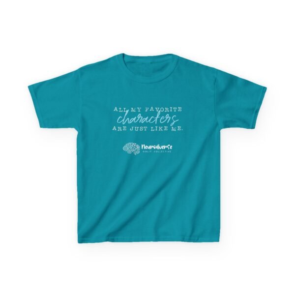 Kids T-Shirt with Favorite Characters Text - Image 10