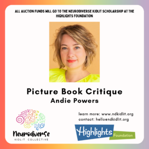 Picture Book Critique by Andie Powers