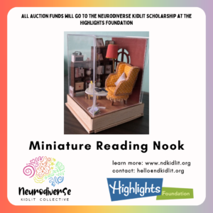 Miniature Reading Nook Model