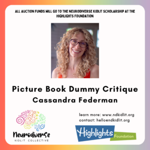 Picture Book Dummy Critique with Cassandra Federman