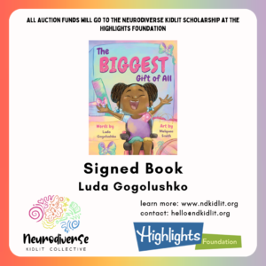 Signed Copy of The Biggest Gift of All by Luda Gogolushko