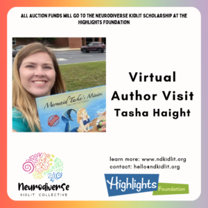 60 min Virtual Author Visit with Tasha Haight