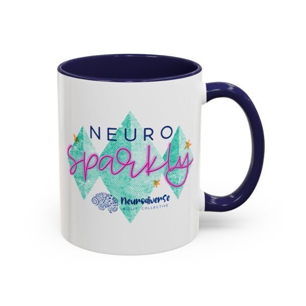 Accent Coffee Mug (11, 15oz) with NeuroSparkly - Image 4