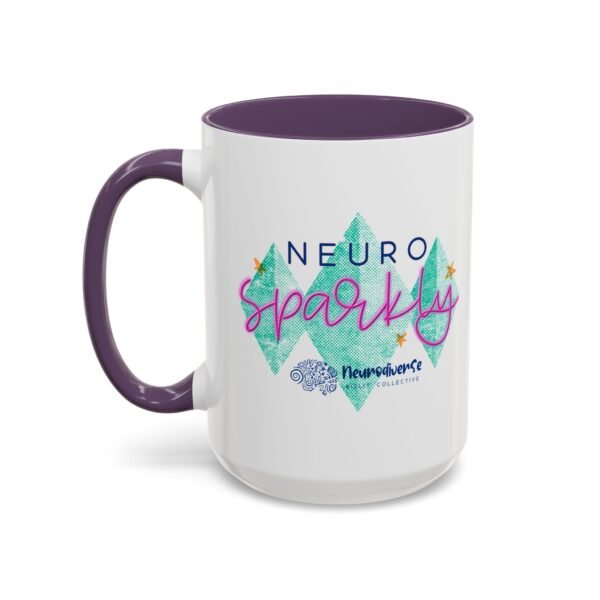 Accent Coffee Mug (11, 15oz) with NeuroSparkly - Image 45