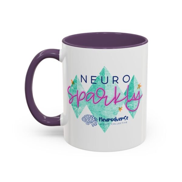 Accent Coffee Mug (11, 15oz) with NeuroSparkly - Image 35