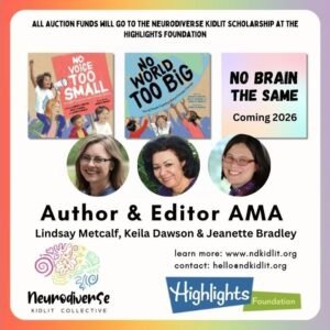 30 Minute Virtual AMA with the Authors and Editors of NO BRAIN THE SAME:Neurodivergent Young Activists Shaping Our Future
