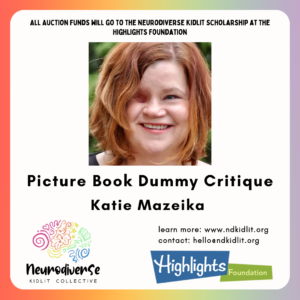 Picture Book Text/Dummy Critique with Katie Mazeika