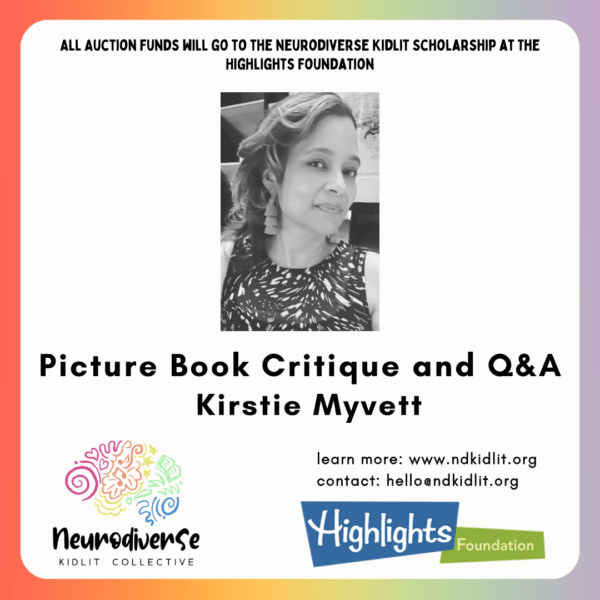 Picture Book Critique and Q&A with Kirstie Myvett
