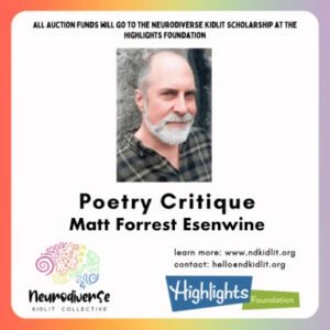Children's Poetry Critique with Matt Forrest Esenwine