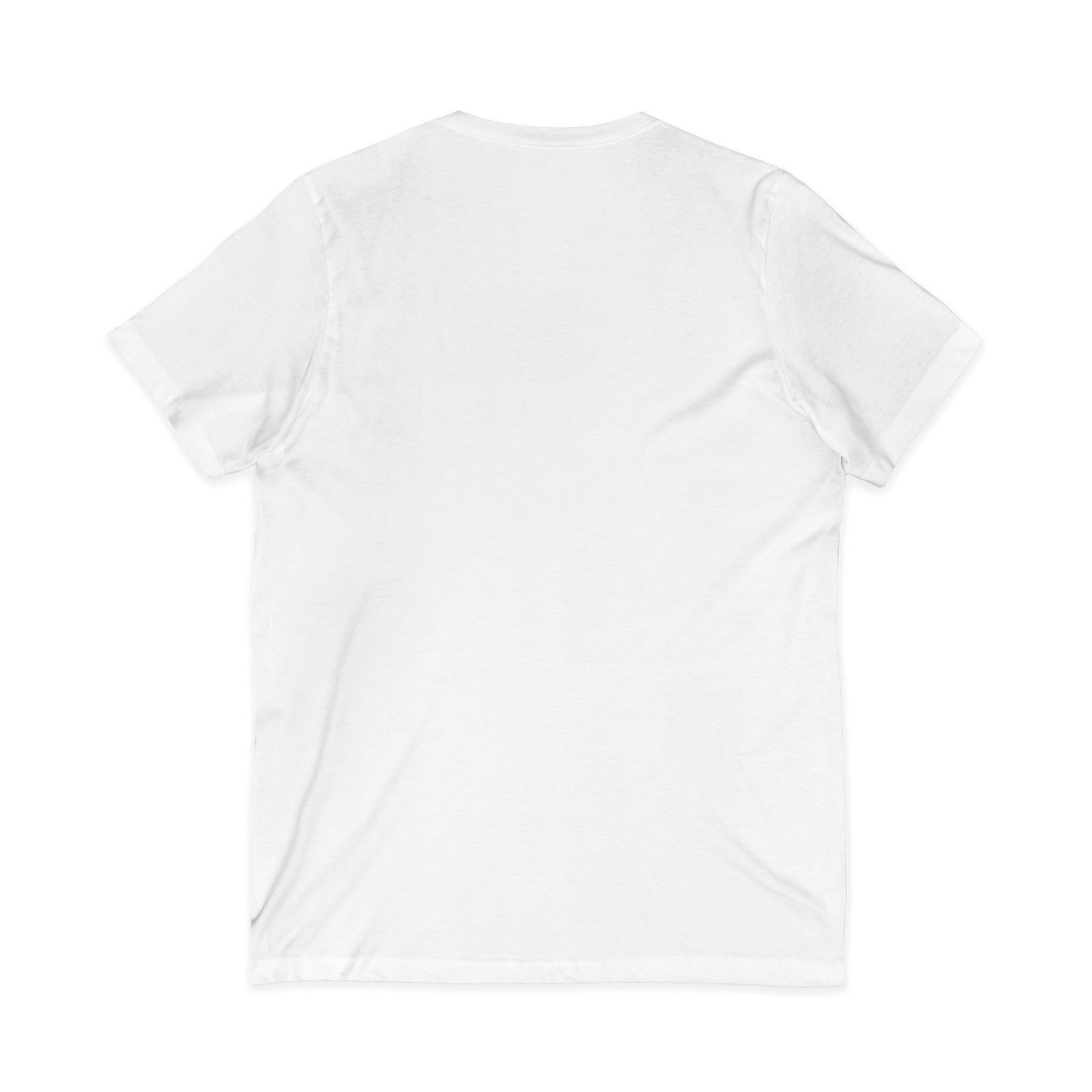 Unisex Jersey Short Sleeve V-Neck Tee with Cure - Image 2